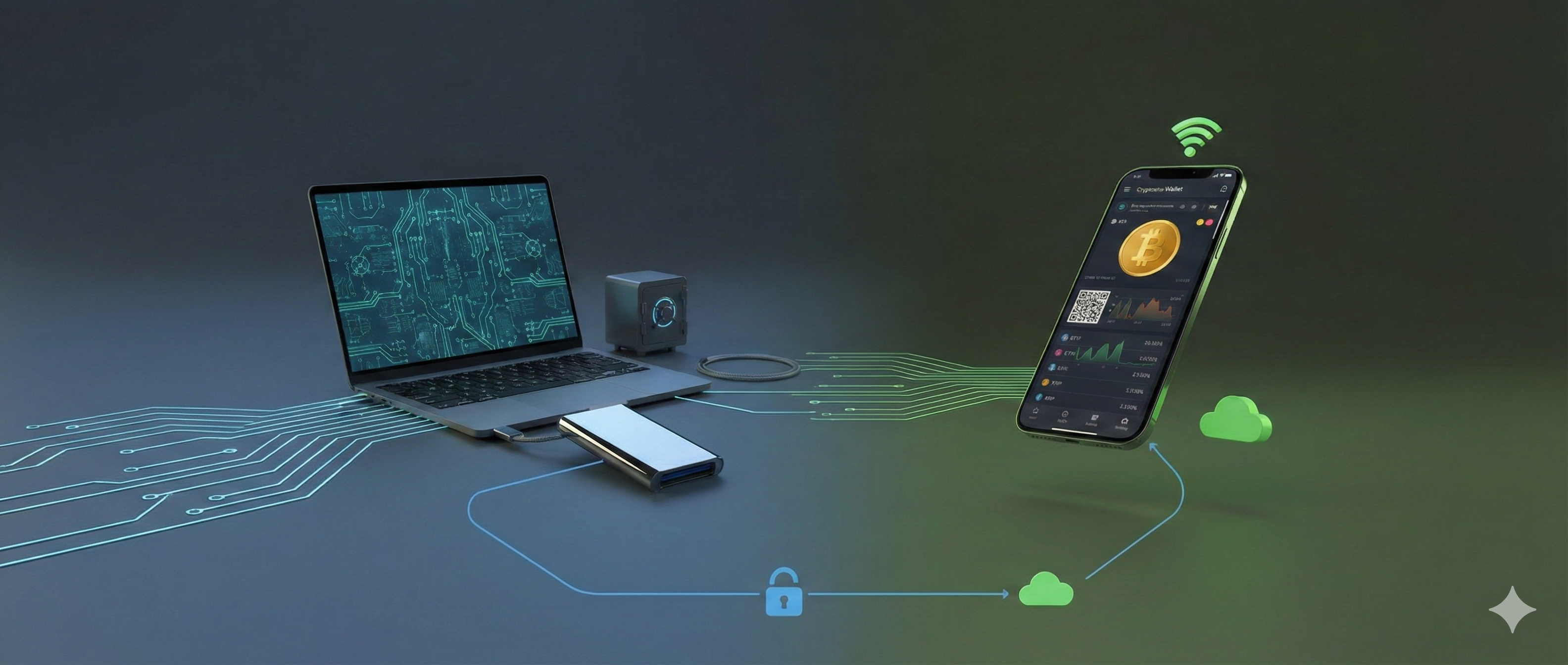 تفاوت کیف پول سخت‌افزاری و نرم‌افزاری؛ کدام گزینه برای نگهداری ارزهای دیجیتال امن‌تر است؟